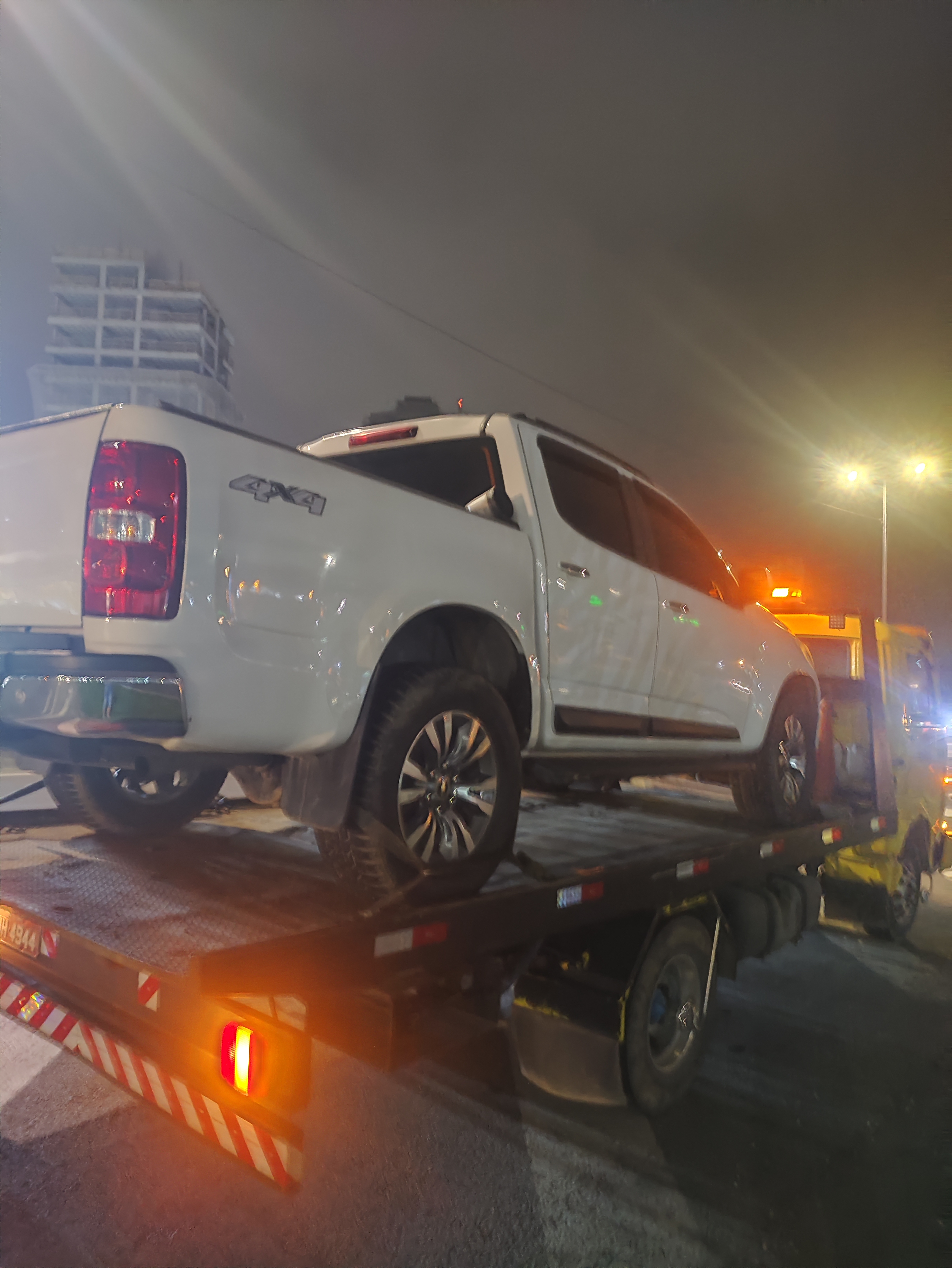 Motorhome transportado com segurança